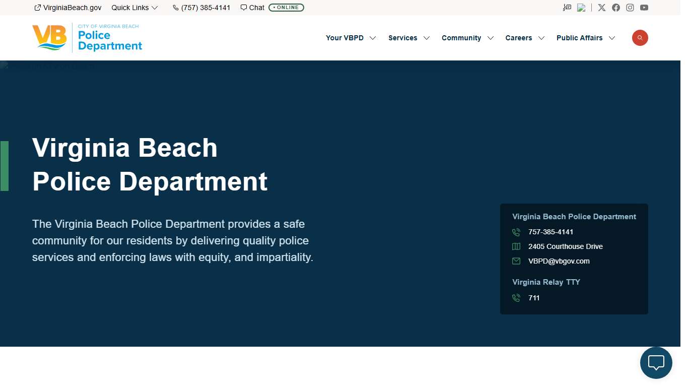 Police | City of Virginia Beach